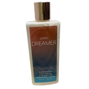 New Bath & Body Works Lovely Dreamer 24hr Moisture Lotion 8oz Rare‎ Discontinued